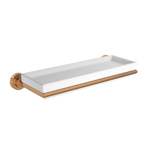 Prateleira em Louça Slim Red Gold