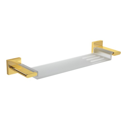 Prateleira com Base de Resina Polo Gold