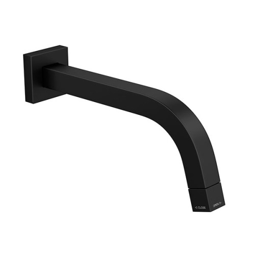 Torneira de Parede para Lavatório Tube Black Matte
