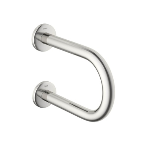 Barra Lateral Fixa 30 Cm Conforto Aço Polido