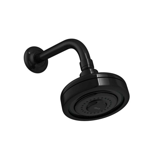 Chuveiro com Tubo de Parede Acqua Plus Standart Black Noir