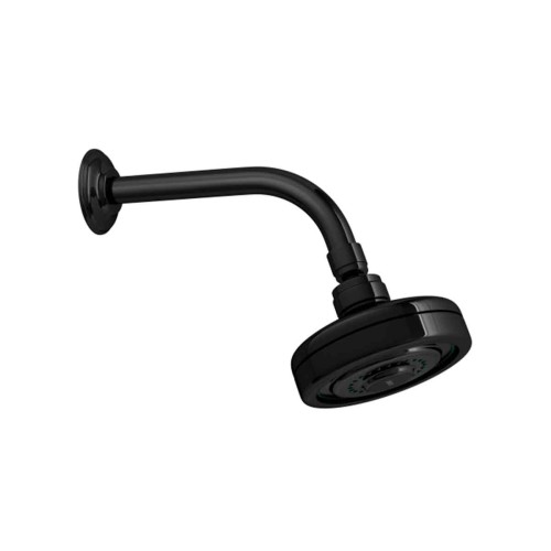 Chuveiro com Tubo de Parede Acqua Plus Standart Black Noir