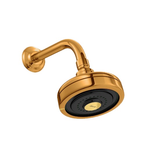Chuveiro com Tubo de Parede Acqua Plus Standart Red Gold