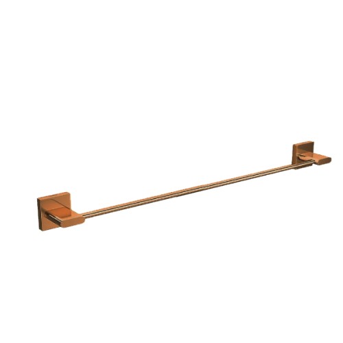 Porta Toalha Barra 50cm Acessórios Polo Red Gold
