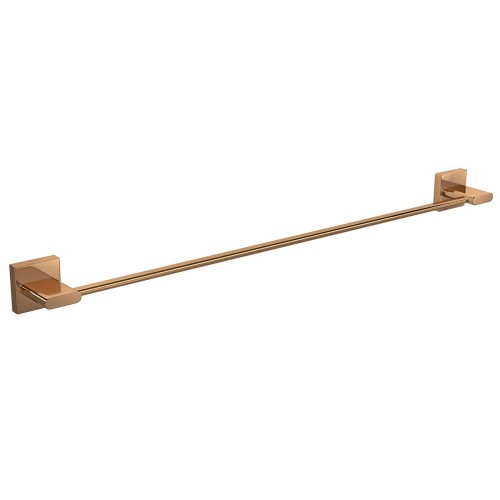 Porta Toalha Barra 50cm Acessórios Polo Red Gold
