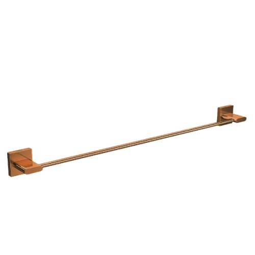 Porta Toalha Barra 60cm Acessórios Polo Red Gold