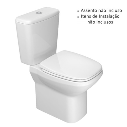 Bacia para Caixa Acoplada Deca Flex Branco
