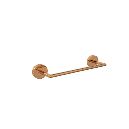 Porta Toalha Barra 20cm Acessórios Disco Red Gold