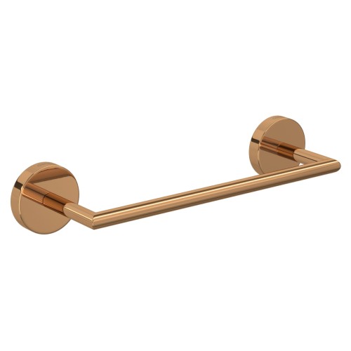 Porta Toalha Barra 20cm Acessórios Disco Red Gold