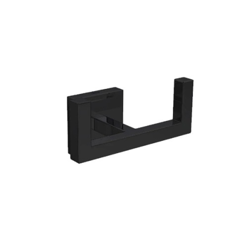 Cabide Duplo Acessórios Clean Black Noir