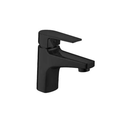 Misturador Monocomando de Mesa Bica Baixa para Lavatório Level Black Noir