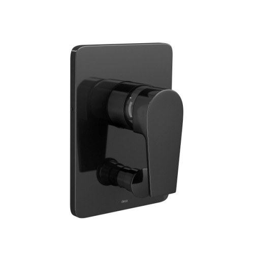 Acabamento de Monocomando para Chuveiro e Banheira Level Black Noir