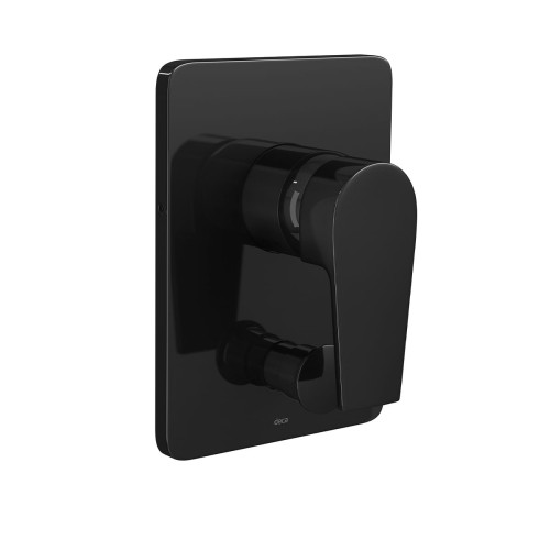 Acabamento de Monocomando para Chuveiro e Banheira Level Black Noir