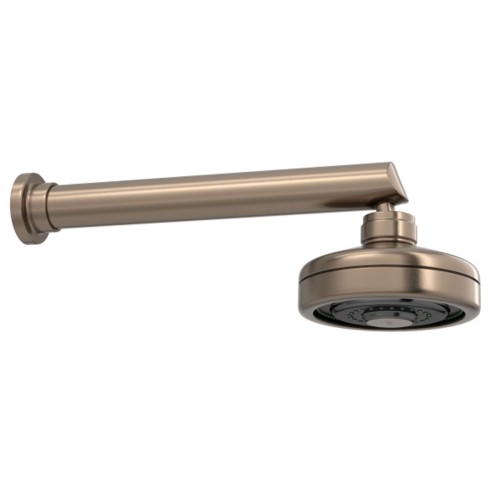 Chuveiro com Tubo de Parede Chuveiro Acqua Plus Corten