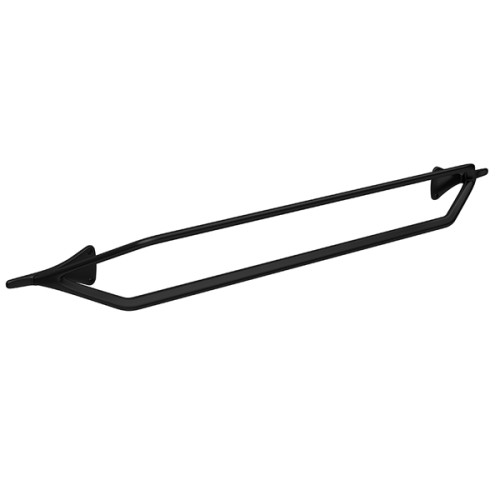 Porta Toalha Deca Barra Dupla Jader Almeida Black Matte