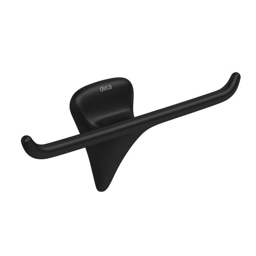 Cabide Deca Duplo Jader Almeida Black Matte