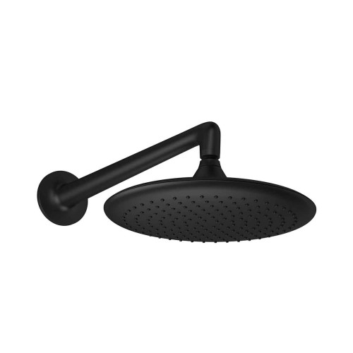 Chuveiro com Tubo de Parede Chuveiro Jader Almeida Black Matte