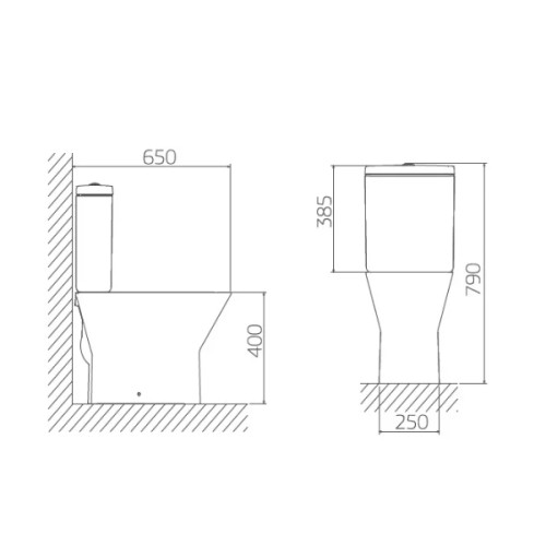 Kit Completo Deca Bacia com Caixa Acoplada Living Branco