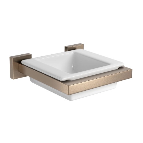 Saboneteira de Parede Quadratta Corten