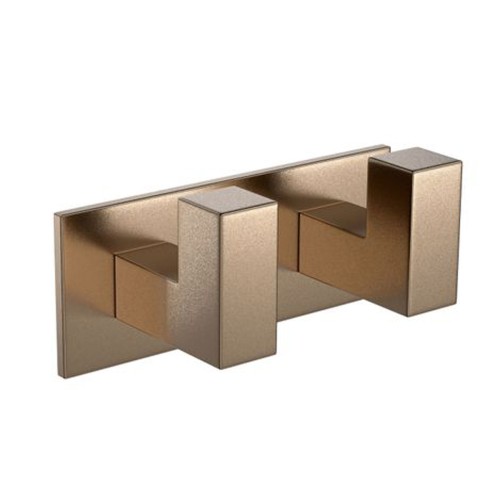 Cabide Duplo Quadratta Corten