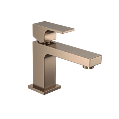 Misturador Monocomando de Mesa Bica Baixa para Lavatório Unic Corten