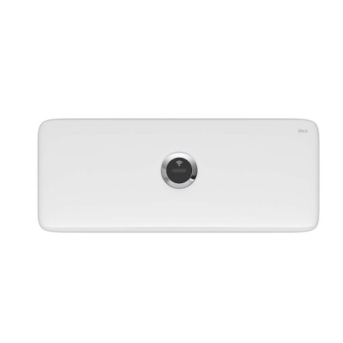 Caixa Acoplada Deca Touchless para Bacias Axis Living Piano Polo Unic Branco