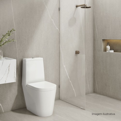 Chuveiro com Tubo de Parede Aquamax Corten
