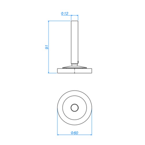 Acionamento Monocomando de Mesa para Cozinha