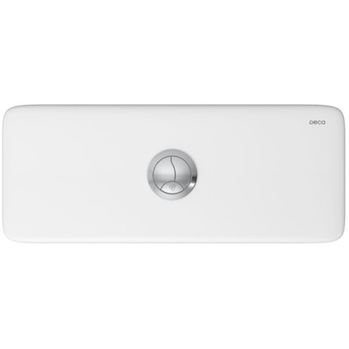 Caixa Acoplada Deca com Desodorizador para Bacias Axis Living Piano Quadra Unic Branco
