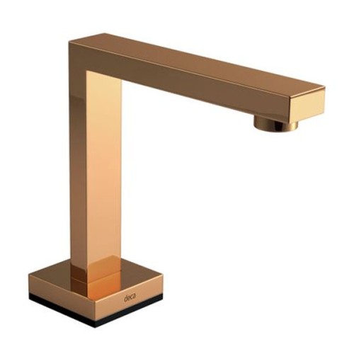 Torneira de Mesa Touchless Bica Alta para Lavatório Dream Red Gold