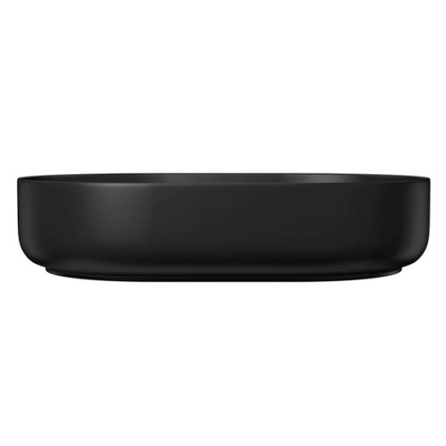 Cuba Apoio Oval Deca 40x60cm Ébano Fosco Slim