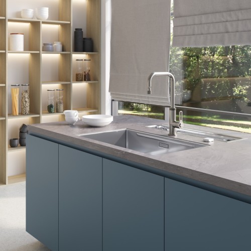 Misturador Monocomando Deca de Mesa para Cozinha Urban Inox