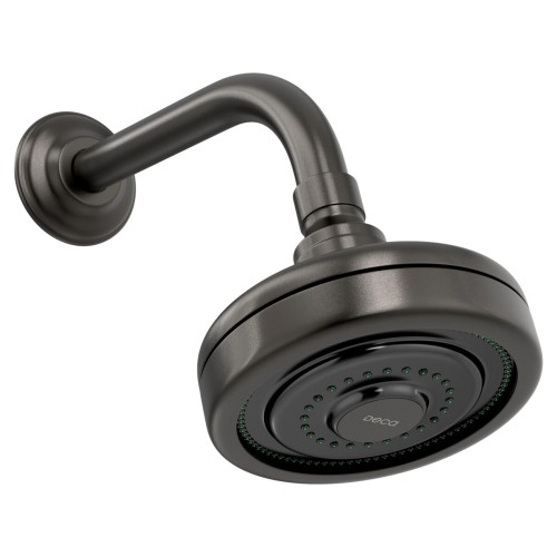 Chuveiro com Tubo de Parede Acqua Plus Dark Antracite