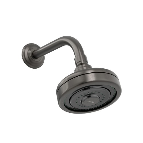 Chuveiro com Tubo de Parede Acqua Plus Dark Antracite