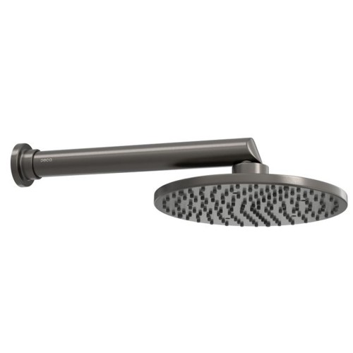 Chuveiro com Tubo de Parede Aquamax Dark Antracite