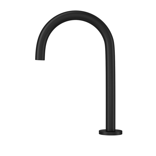 Bica de Mesa P para Cuba e Lavatório Redonda Black Matte