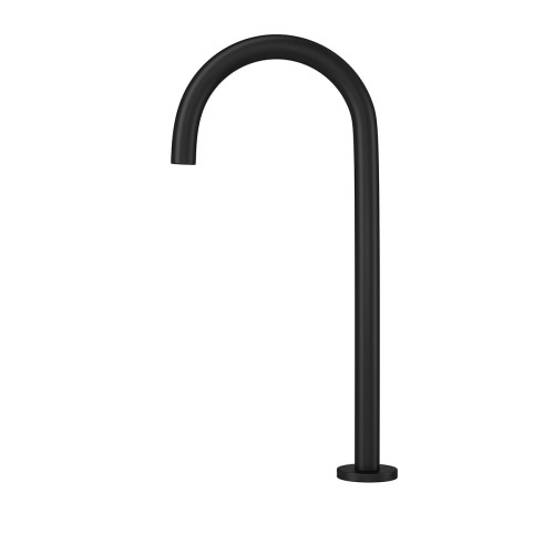 Bica de Mesa M para Cuba e Lavatório Redonda Black Matte