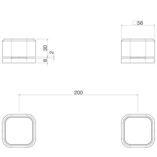 Acionamento de Misturador de Mesa Quadrado