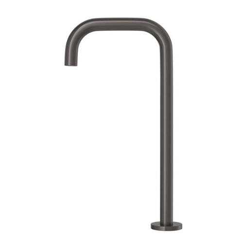 Bica de Mesa M para Cuba e Lavatório Quadrada Dark Antracite