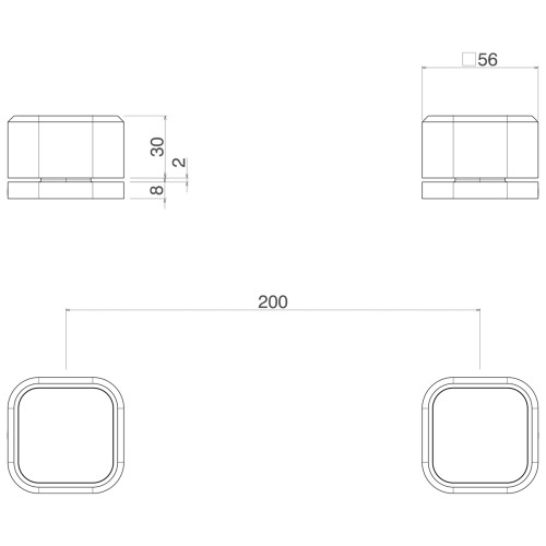 Acionamento de Misturador de Mesa Quadrado