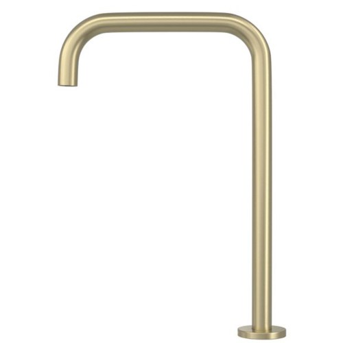 Bica de Mesa G para Cuba e Lavatório Quadrada Summer Gold