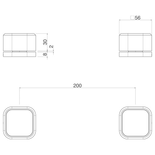 Acionamento de Misturador de Mesa Quadrado