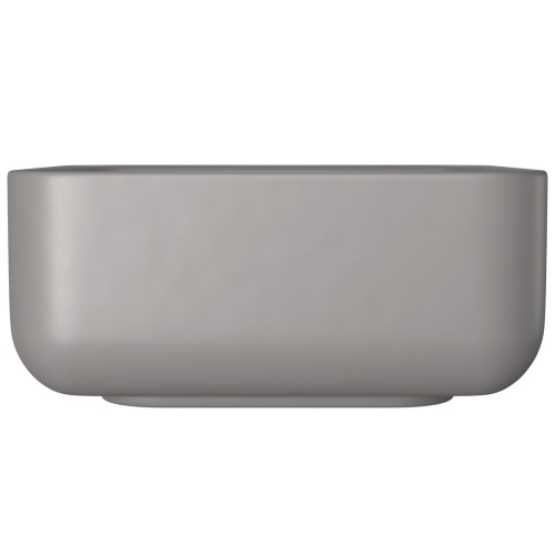 Cuba de Apoio Quadrada Deca 30x30cm Soft Antracite Slim