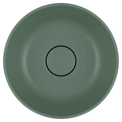 Cuba de Sobrepor Redonda Deca 30x30cm Sálvia Slim