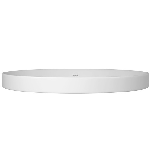 Cuba de Sobrepor Redonda Deca 40x40cm Branco Slim