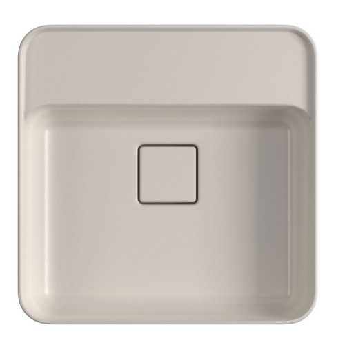 Cuba de Semi Encaixe Quadrada com Deck Deca 40x40cm Barbante Slim