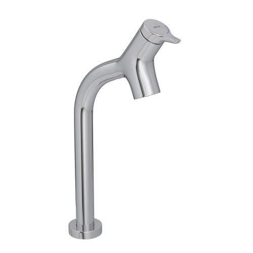 Misturador Monocomando de Mesa Bica Alta para Lavatório Cromado