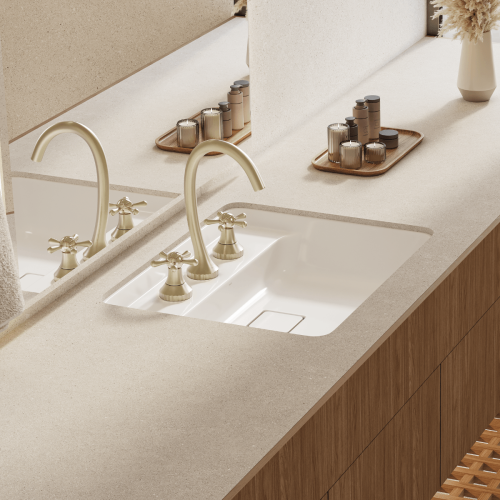 Misturador para Lavatório de Mesa Bica Alta Summer Gold