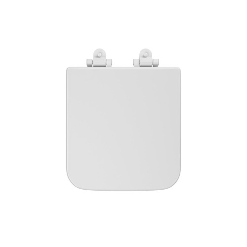 Assento Poliéster Monocromático Living Branco