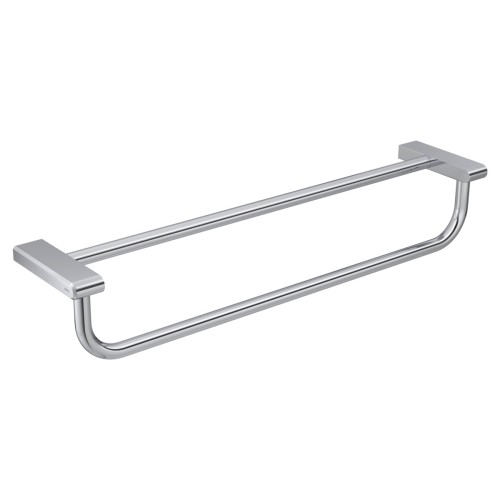 Porta Toalhas Barra Dupla 60cm Cromado